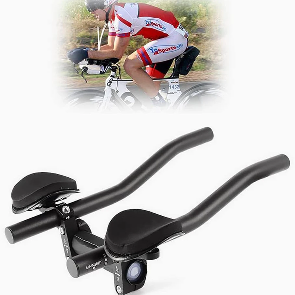 

Mountain Aluminum Alloy Bicycle Handlebar Relax Bars Arm Assist Slotted Vise Bike Assist Long Distance