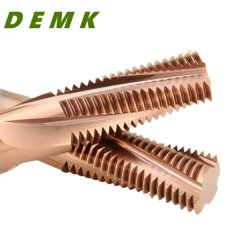 Thread milling cutter Coated Solid Carbide Full Tooth ISO Inch G RC NPT UNC Nano Coated CNC M3 M4 M5 M6 M8 Thread Mill Aluminum