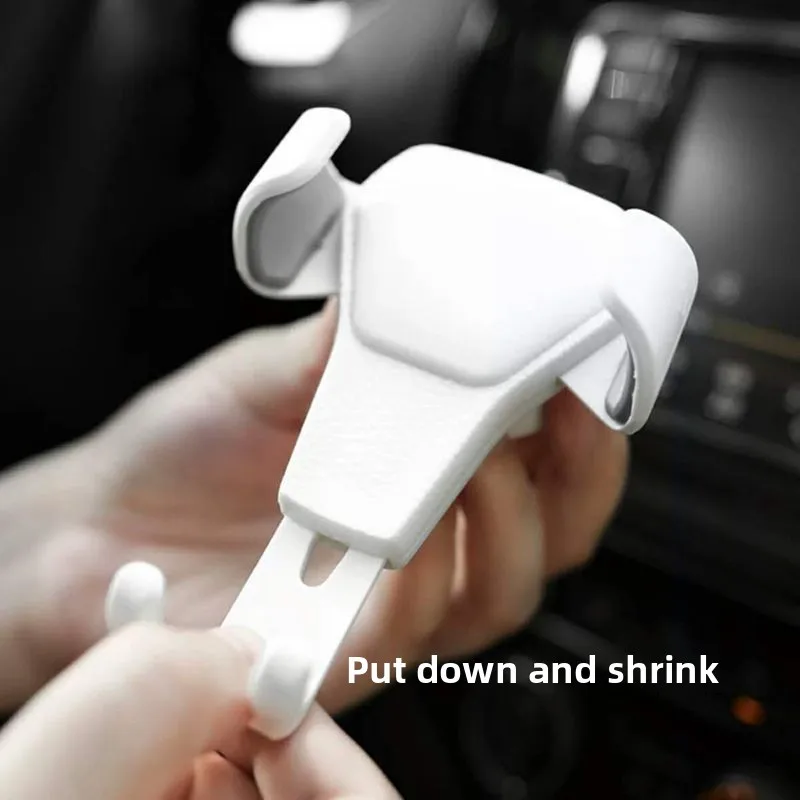 重力車用携帯電話ホルダー 自動ロック車用携帯電話ホルダー エアベント車用携帯電話ホルダーブラケット 車載ホルダー