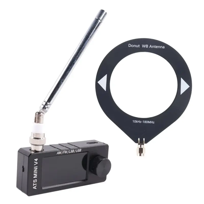 AEE6-V4 ATS MINI SI4732 Radio ALL Band DSP Radio FM AM SSB LSB USB Receiver, Built-In Hi-Z Headphone Amplifier Circuit view 3