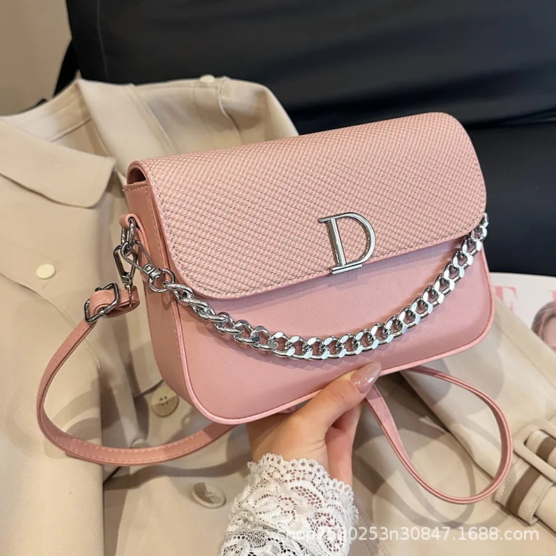 

2025 New! Retro Square Crossbody - Vintage - inspired, Chain Strap, Stylish Mini Bag
