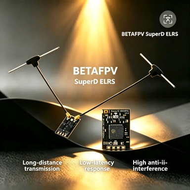 

Приемник BETAFPV SuperD ELRS 2.4G/915MHz, двухдиапазонный, с высокой чувствительностью, для FPV-дронов и гоночных квадрокоптеров