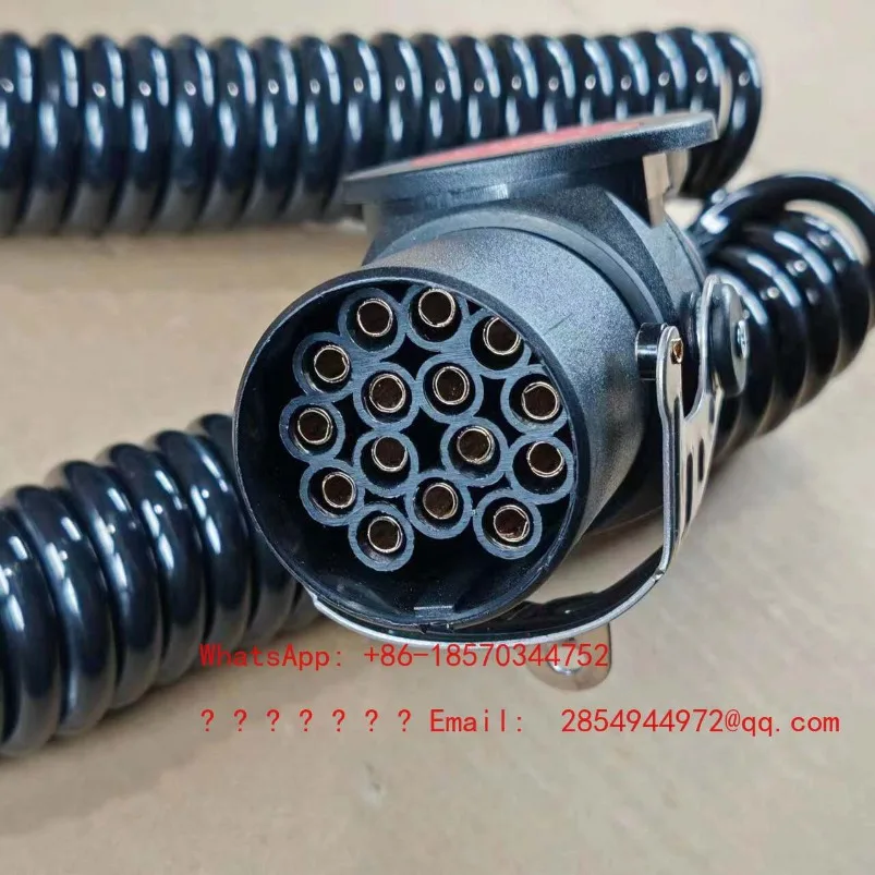 2026    One To Two 15-core Trailer Cable Accessories Power Screw Cable Assembly