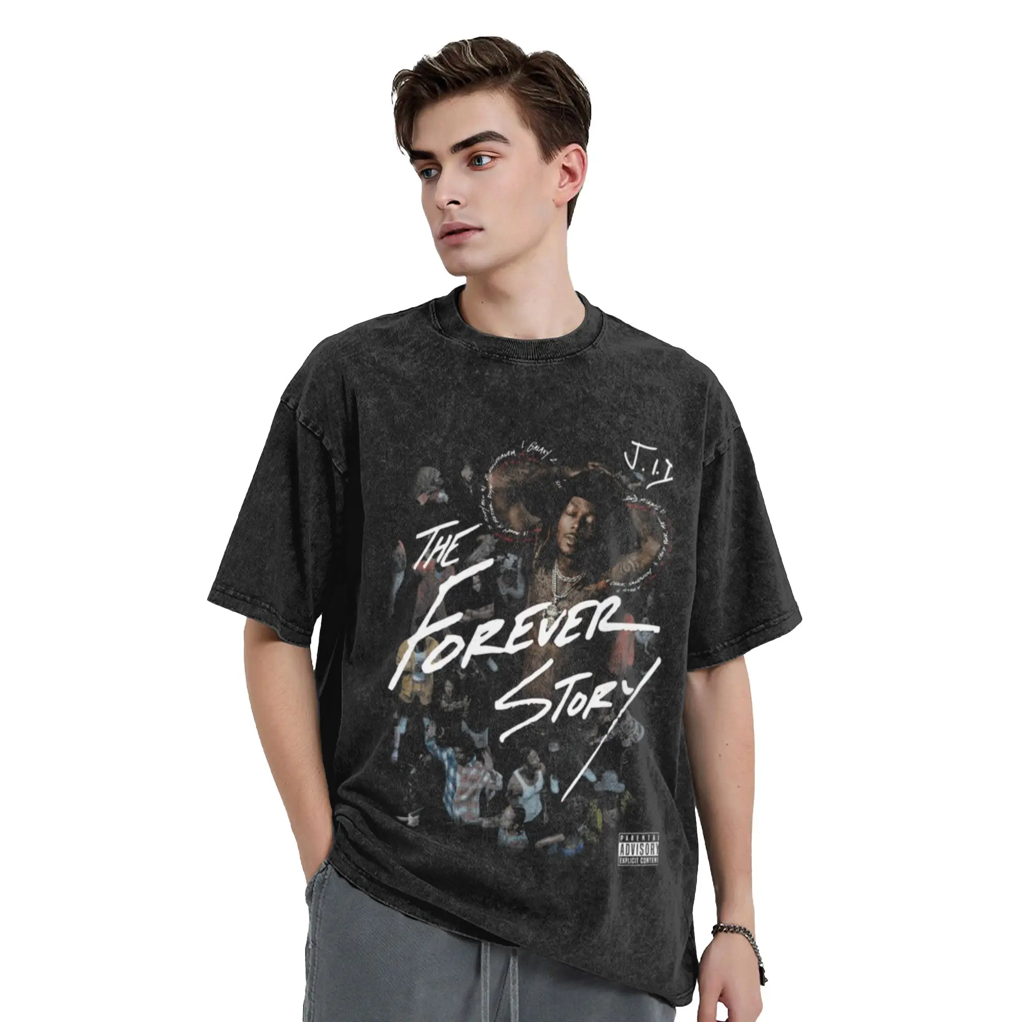 JID  The Forever Story  Graphic Unique Stylish A Vintage Oversized Cotton Unisex T-Shirts