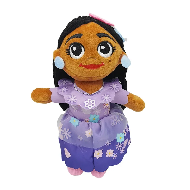 Disney Movie Encanto Peluche Doll Kawaii Cartoon Mirabel Madrigal Luisa Charm Soft Dress Cosplay Soft Toys Kids Birthday Gifts