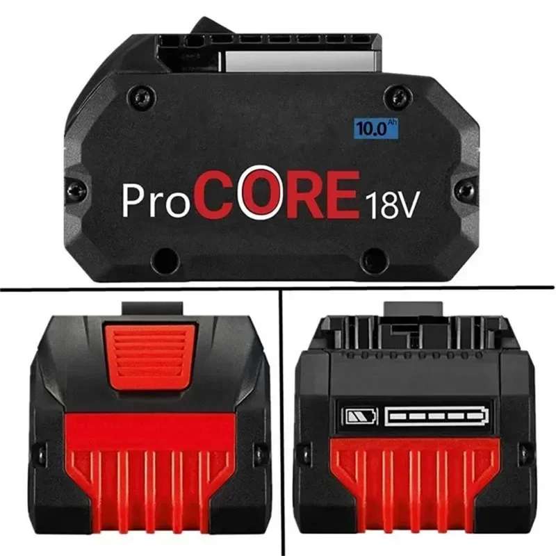 인기 있는 18V-10.0Ah ProCORE 교체 배터리, 보쉬 18V 프로페셔널 시스템 무선 공구 BAT609, BAT618과 호환