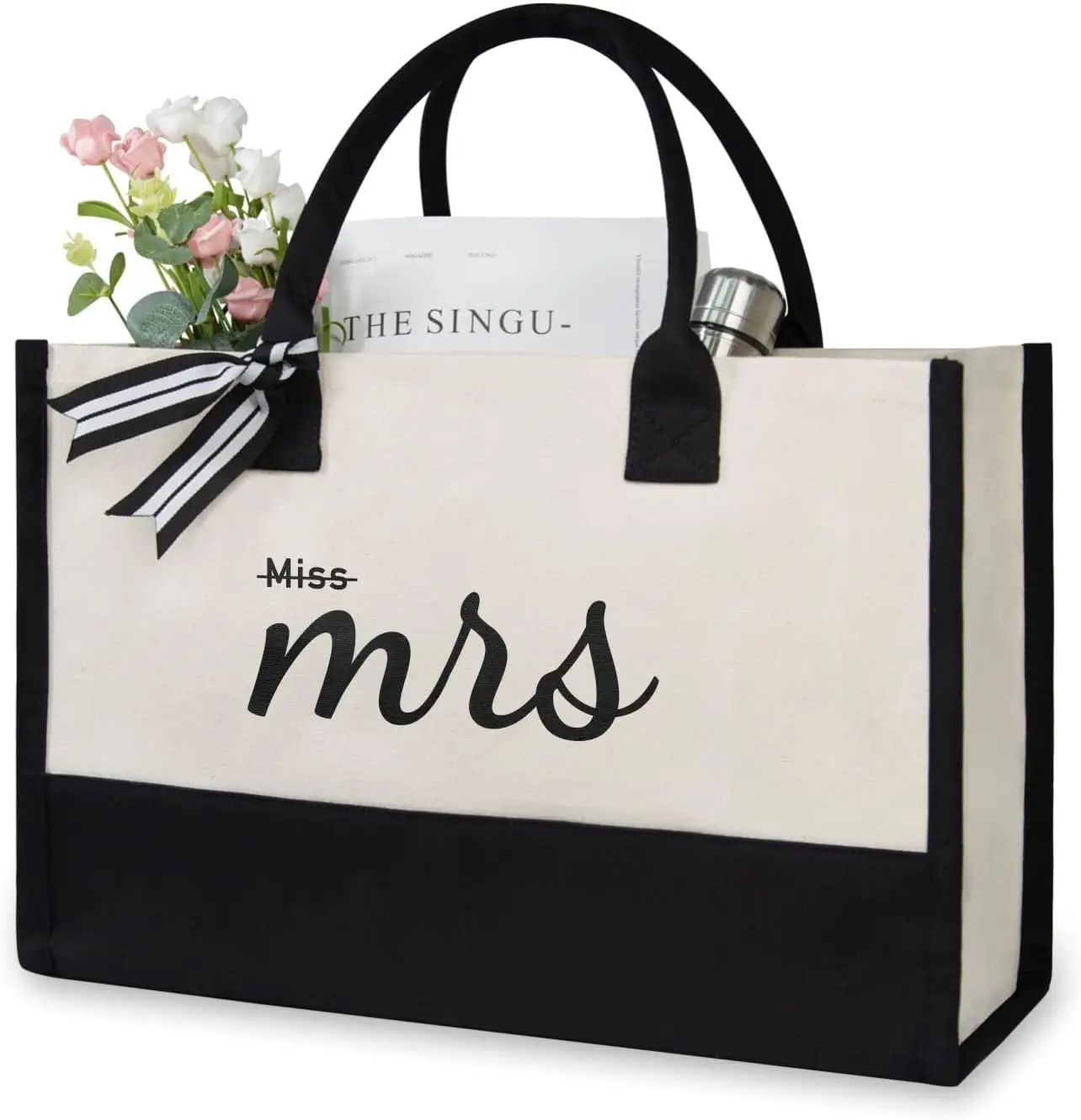 Mrs Canvas Tote Bag…