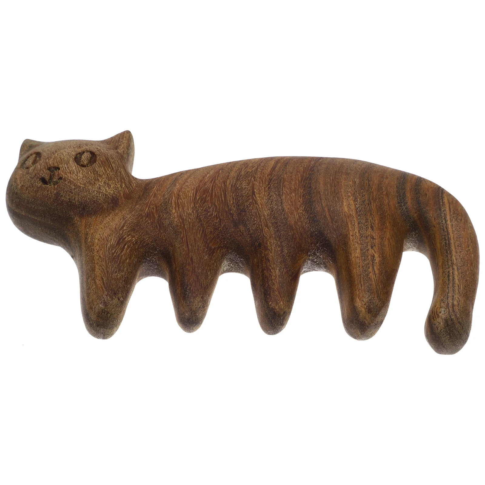 

1pc Cat Shaped Massage Comb Scraping Scalp Massager Tool Wood Comb For Hair Care Head Scalp Massage Durable Portable