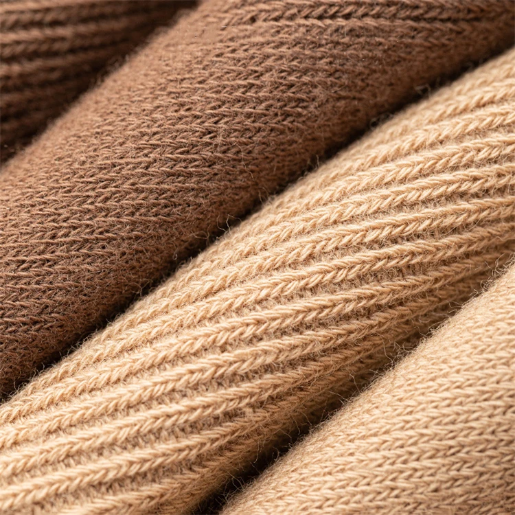 Frauen Baumwolle Socken Neue Herbst Casual Einfache Feste Farbe Winter Warme Socken Für Frauen Koreanischen Stil Mittleren Rohr Mädchen Pile socken – Detail 11