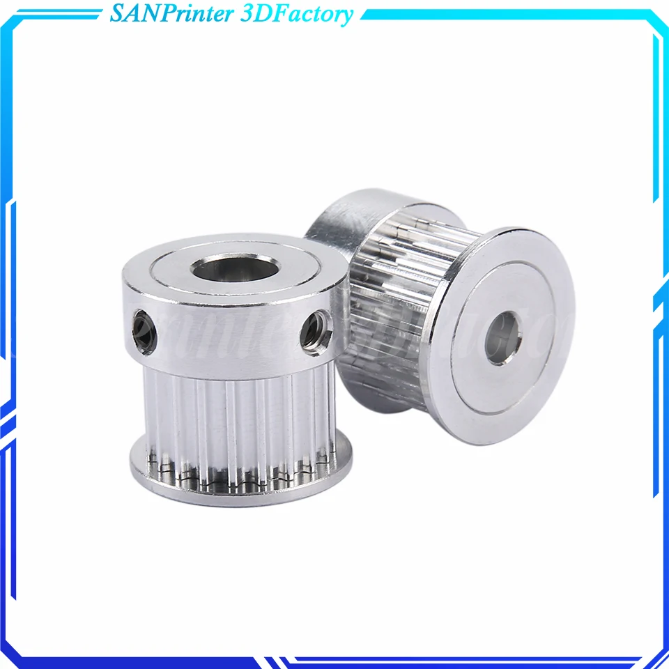 3M 20T Timing Pulley HTD 3M 20 Teeth K Type Bore 5mm 6mm 6.35mm 7mm 8mm 12mm for Width 10mm 20T Belt Pulley