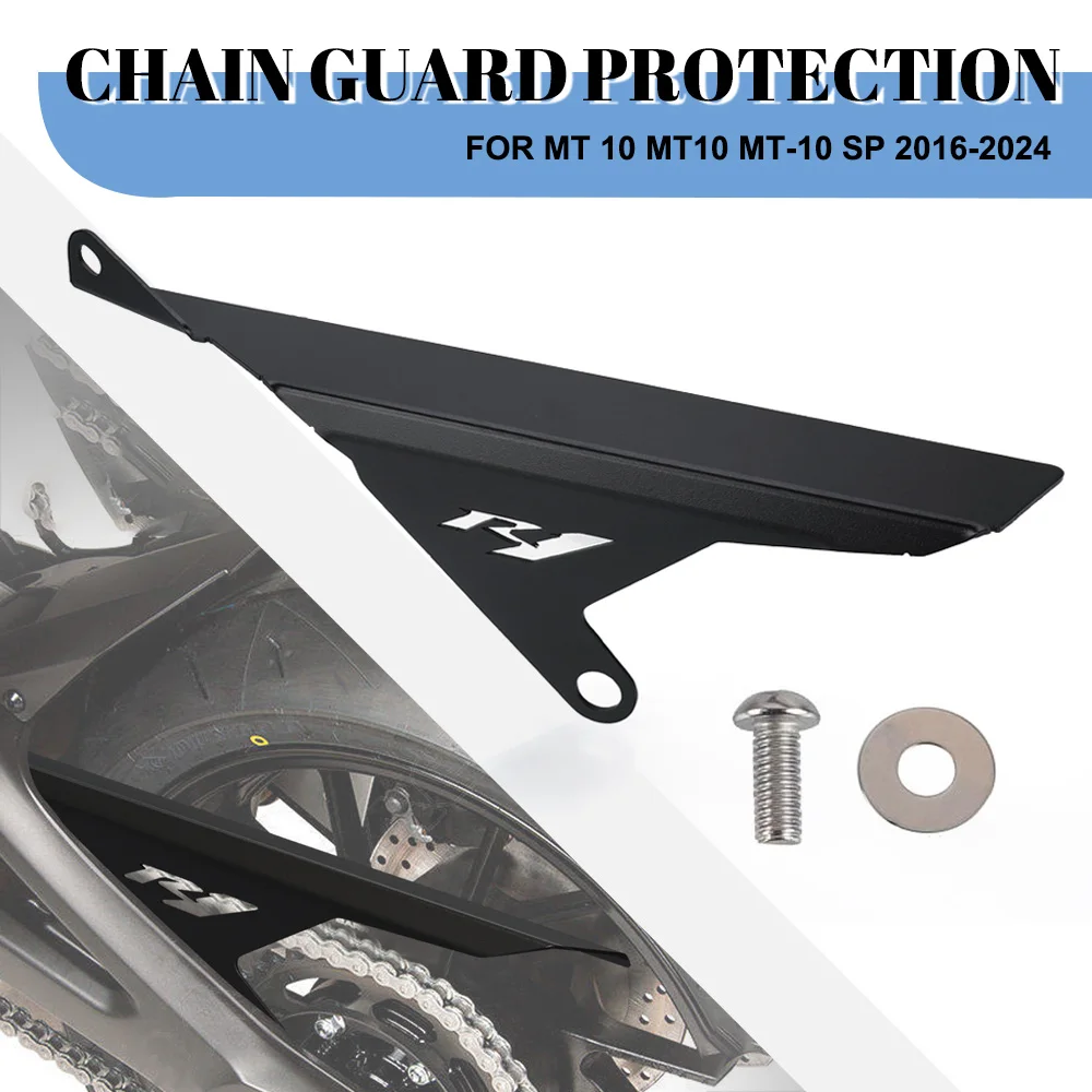 

For Yamaha YZF R1 R1M 2015-2016-2017-2018-2019-2020-2021-2022-2023-2024 Motorcycle Chain Guard Belt Cover Protector YZFR1 YZFR1M