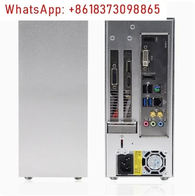 S3 MINI ITX Case Aluminum 5 Litre PC Gaming Small Chassis With Handle Support RTX3060/13600 Computer Compact A4 Case