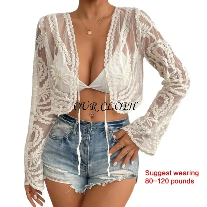 Mulheres Coberturas maiô feminino Concobrir a colheita praia praia calça banho manga comprida encobrimento