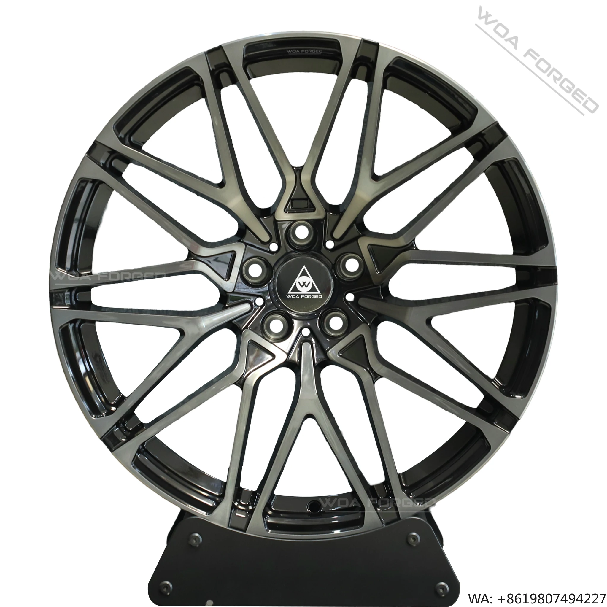 

Black Machined 10 Spoke Forged Wheels 18-22 Inch Custom Offset Alloy Rims for M3 S4 CT5