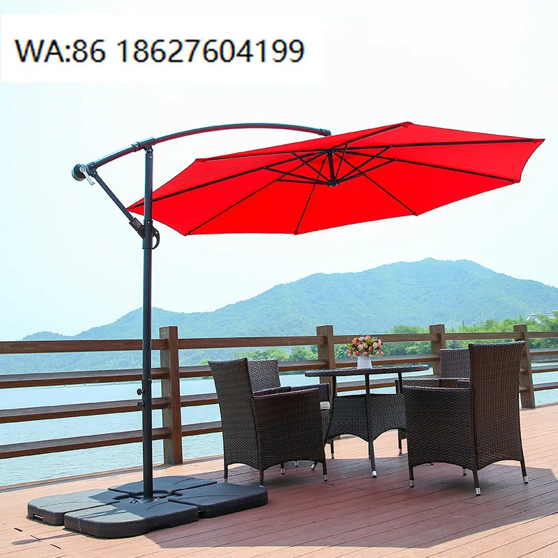 

For Pool Vacuum Cleaner Customized Logo Waterproof Swimming Pool Sun Umbrella Eco Friendly Outdoor Beach Garden Courtyard Use wi