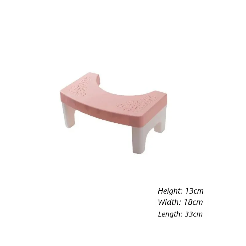 Household thickened toilet squatting pit booster gods toilet bathroom pad footstool footrest children's stools