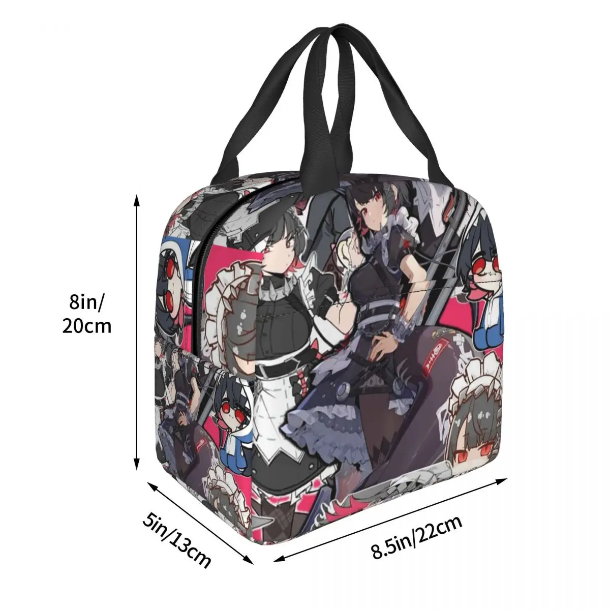 Ellen Joe Zenless Zone Zero Insulated Lunch Bag for Women Children Portable Food Boxes Thermal Lunch Box Tote
