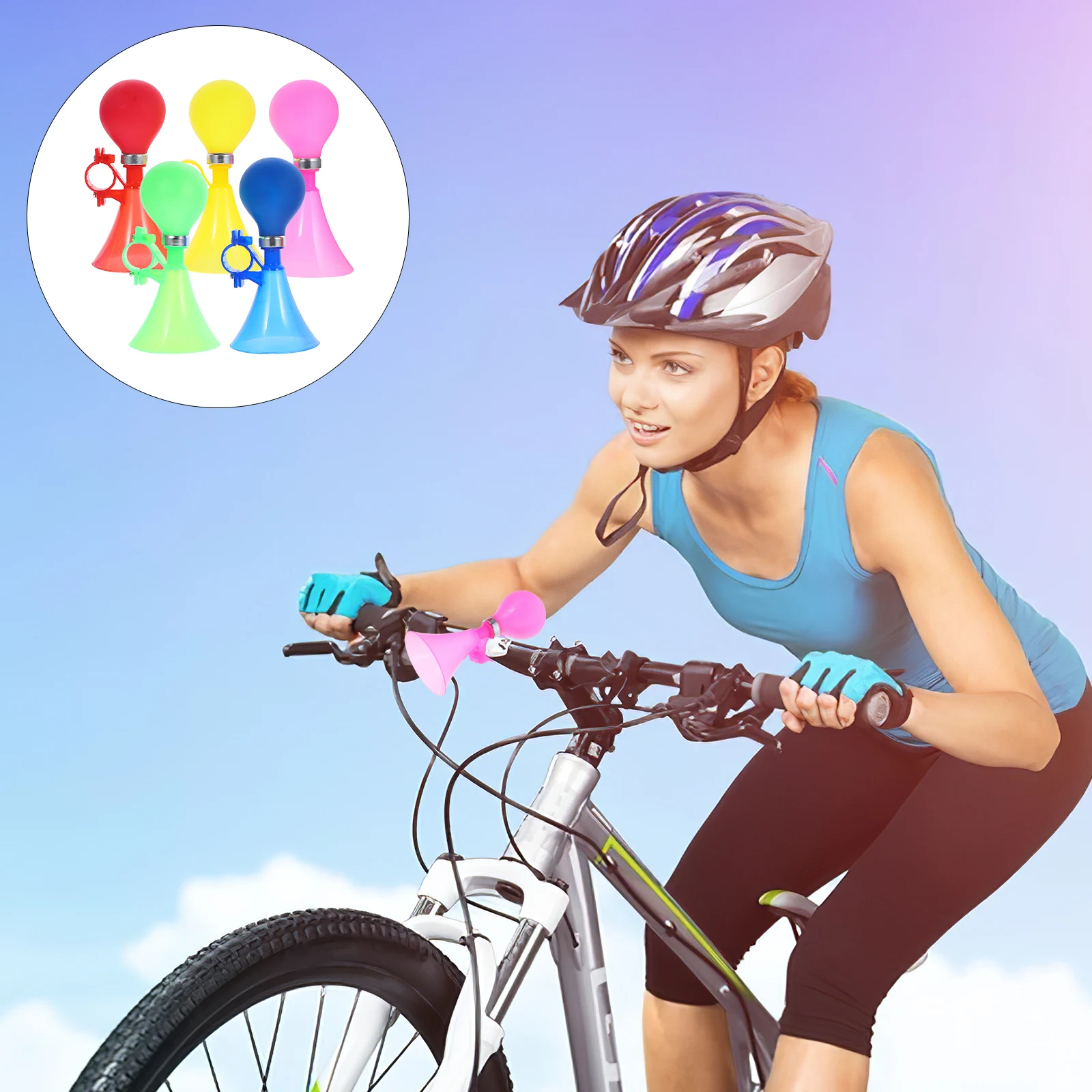 

5pcs Durable Bike Wear-Resistant Portable Bicycle For Mountain Road Folding Bikes Handlebar Outdoor Cycling Accessory