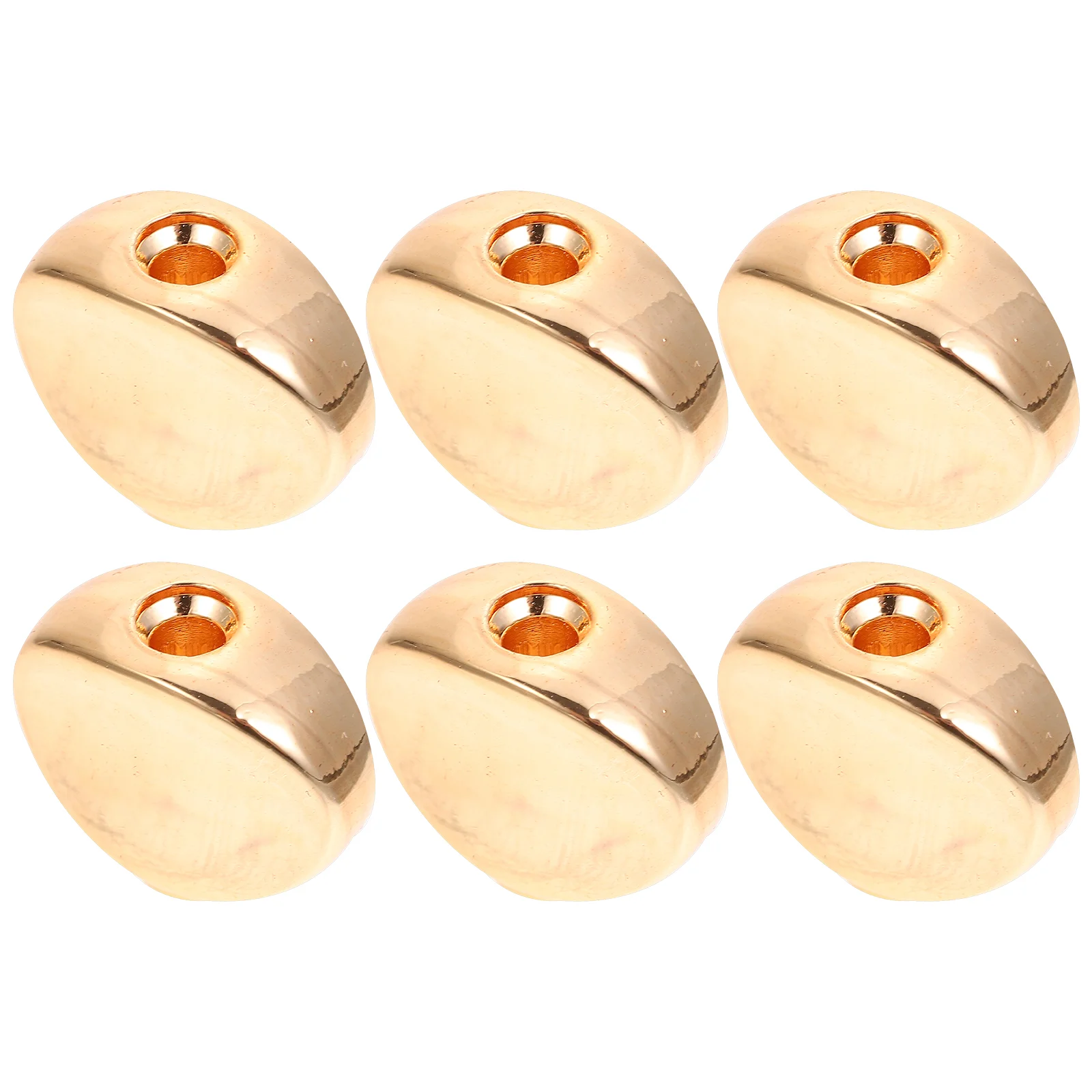 

6 Pcs Handle Guitar Accessories Electric Head Button Tuner Keys Tuning Golden Machine Heads