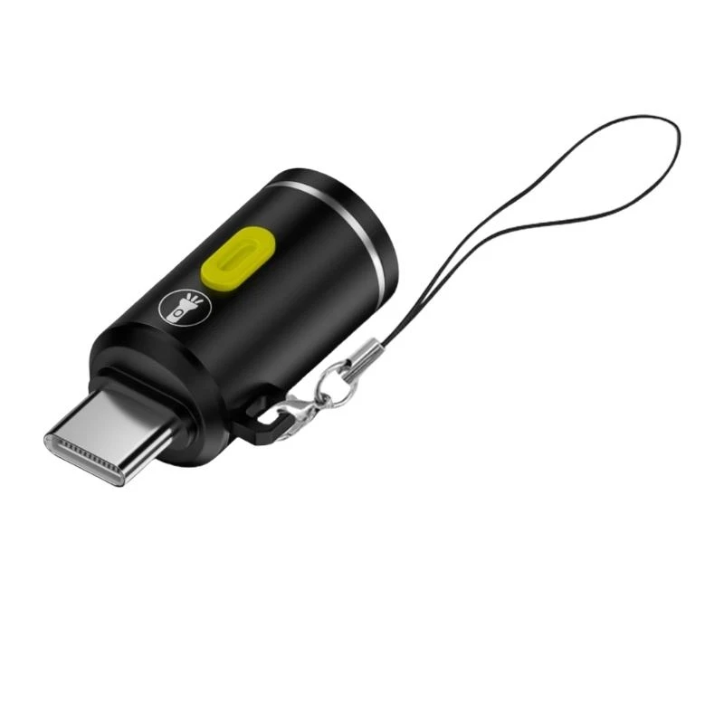 

Portable Mini Mini Type C фонарик с высокой яркостью.