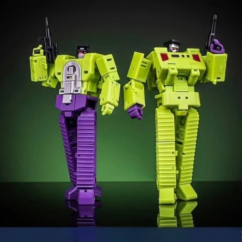 

Трансформированные игрушки MS-B41A и B42A, небольшой пропорциональный экскаватор, бульдозер, фигурки, модель, оригинальная коробка, коллекция подарков