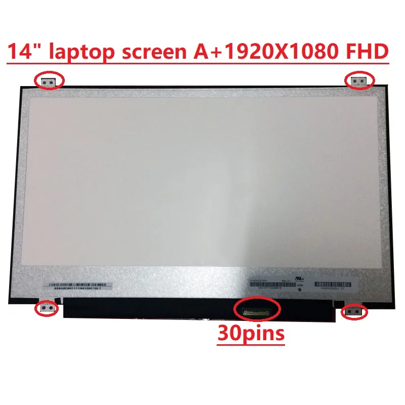 

14.0" Laptop matrix led For Boe NV140FHM-N4A NV140FHM N4A DP/N 0HXG57 HXG57 LCD Screen Replacement FHD 522V0 0522V0 IPS