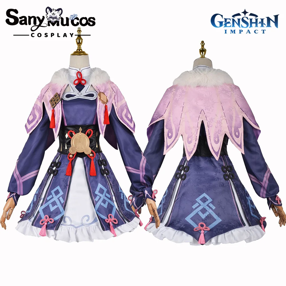 IN STOCK SanyMuCos Yun Jin Cospaly Genshin Impact Yun Jin Dress Cospaly Outfit Comic-con Birthday and Holiday Gifts Plus Size