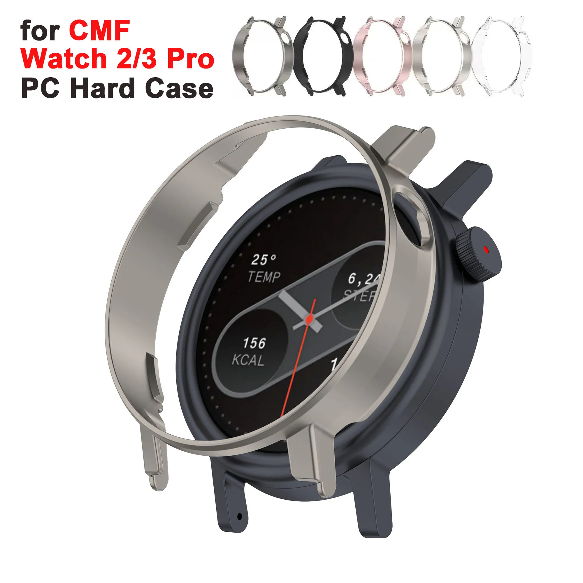 Case For CMF Watch 2 3 Pro Smartwatch Protective Cover Hollow Hard Bumper For CMF Watch 2 Pro Accessories PC Protector Shell