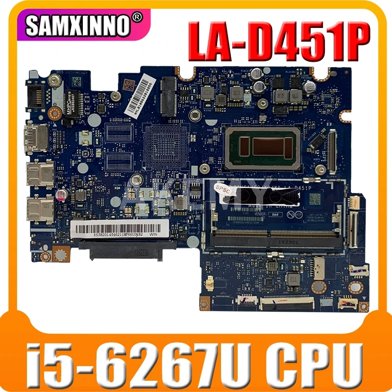 

For Lenovo Ideapad 510-14ISK Motherboard LA-D451P 5B20L45883 5B20L45886 i3 i5 i7 10th Gen GPU 2G Mainboard 510S-14ISK 310S-14ISK