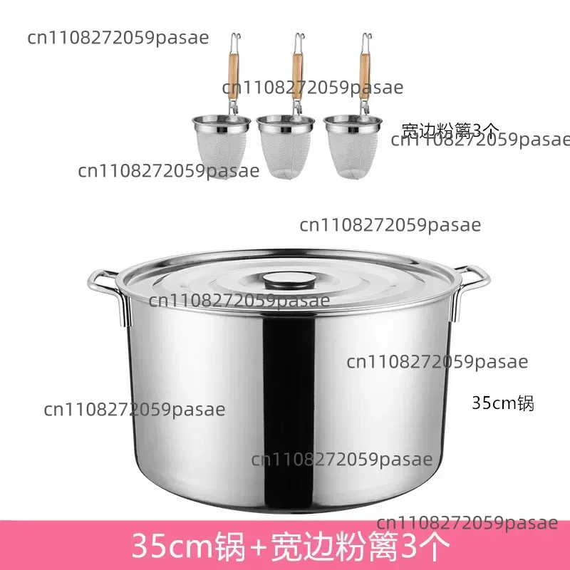 

Large Stainless Steel Strainer for Hot Pot Noodles, Spicy Hot Pot Set, Strainer, Noodle Scoop, Commercial Colander