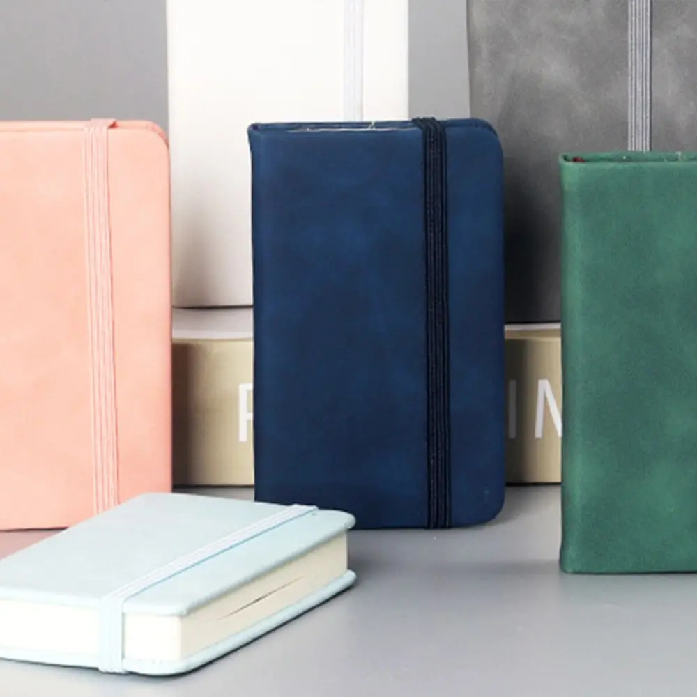 Retro Student Stationery Thick College Business Notebook Mini Word Book Memo Notebook Pocket Diary Book Handwriting Notebook