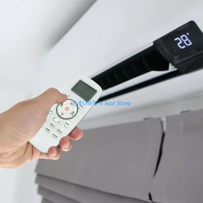

Y8AD Air Conditioner Remote Control Replacement For YORK DG11L1-01 DG11L1-03 Models