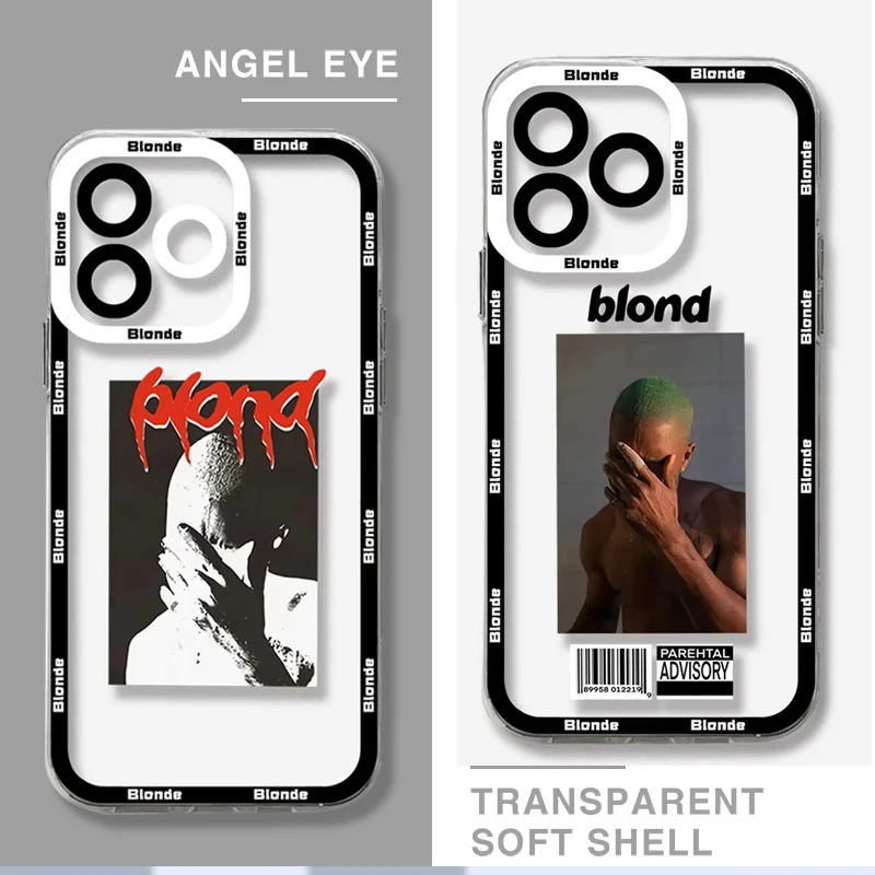 Singer Frank Blonde Oceans Case For Samsung Galaxy S23 S24 S22 Ultra S21 S20 FE Note 20 10 Plus A15 A25 A35 A55 Silicone Cover