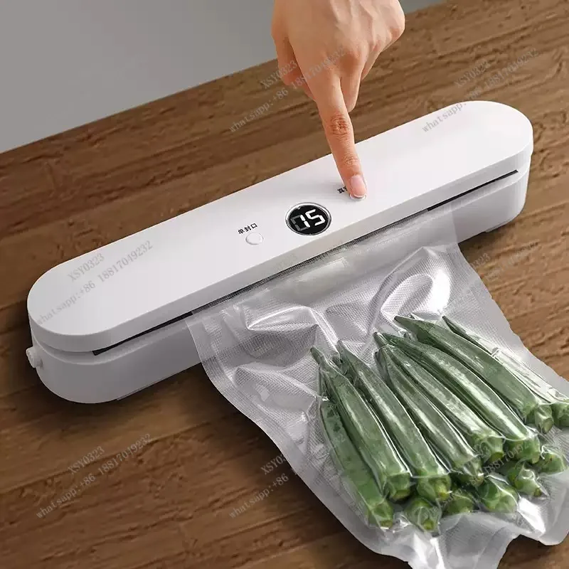 

Mini Vacuum Sealer Machine for Home & Commercial Food Preservation Storage Packaging