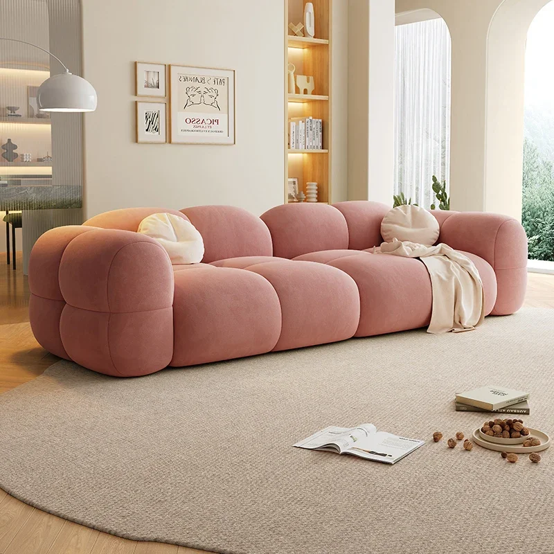 Cloud Comfortable Sofa Student Girl Designer Sectional Sofa Plush Nordic Salas Y Sofas Muebles Elegantes Modernos Home Furniture