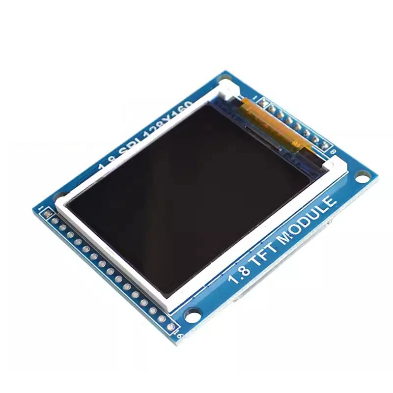 Módulo de Display LCD TFT para Arduino, Adaptador PCB, 1.8 "Serial, SPI, TFT, IC, 128x160, Matriz de Pontos, 3.3V, 5V, Interface IO, Cmmpatible, LCD1602