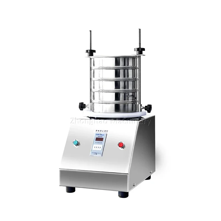 200mm Diameter Laboratory Soil Test Vibrating Sieve Shaker Lab Used Standard Soil Sifter Machine