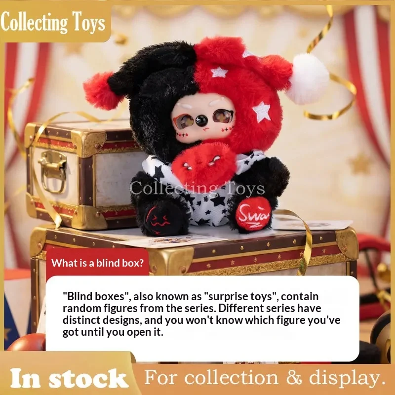 

In Stock Joeydodo Fantasy Clown Town Plush Doll Pendant Blind Box Designer Toy Figures Desktop Decor Collectible Gifts For Grils