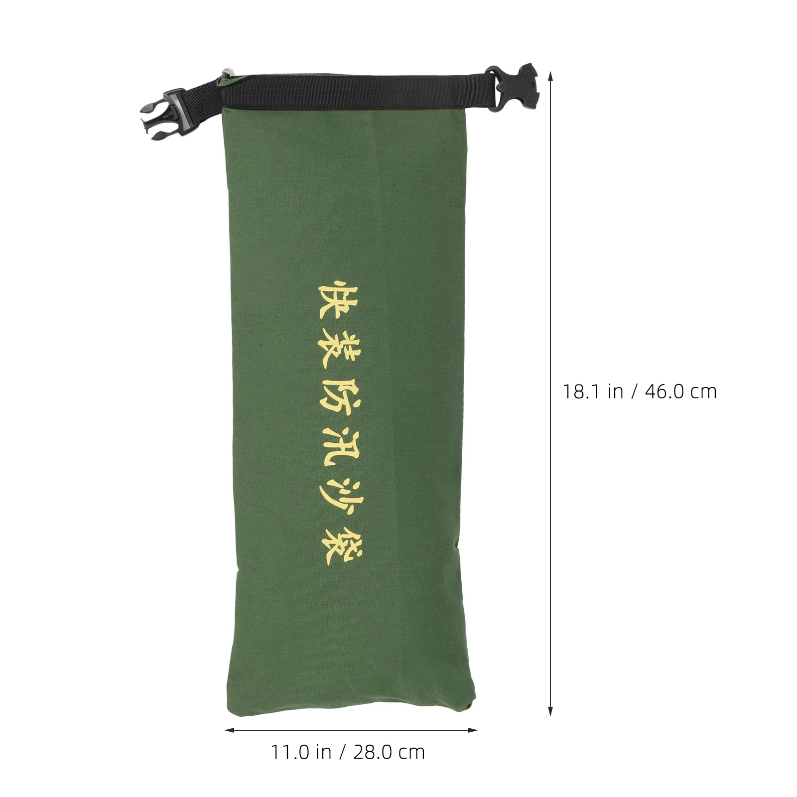 Sturdy Canvas Sandbag for Flood Control Reusable Water Filled Weights for Canopy Tent Legs Trampoline Net Caps Outdoor