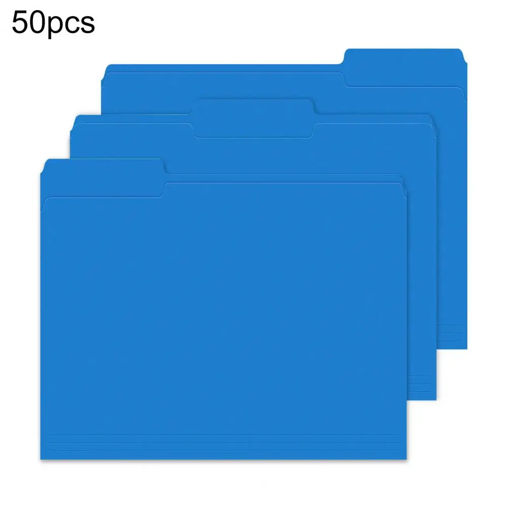 Manila Folders for Documents Manila File Folders Set for Home Office Organization 50pcs Standard Letter Size Business for Easy