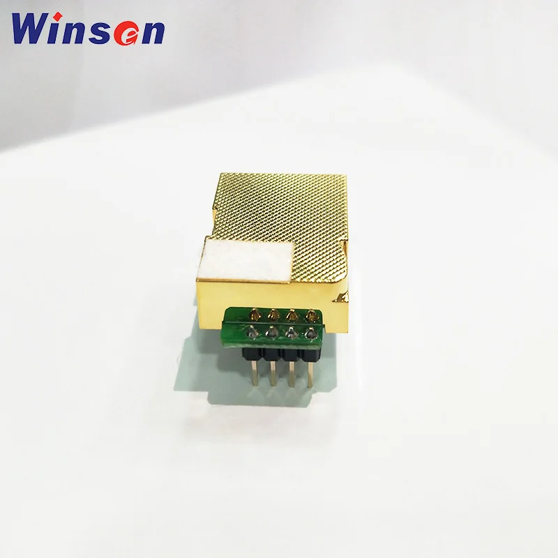 20 Chiếc Winsen MH-Z19C NDIR CO2 Cảm Biến Độ Nhạy Cao Tiêu Thụ Điện Năng Thấp UART PWM Ra Tuổi Thọ Dài Vàng Phòng