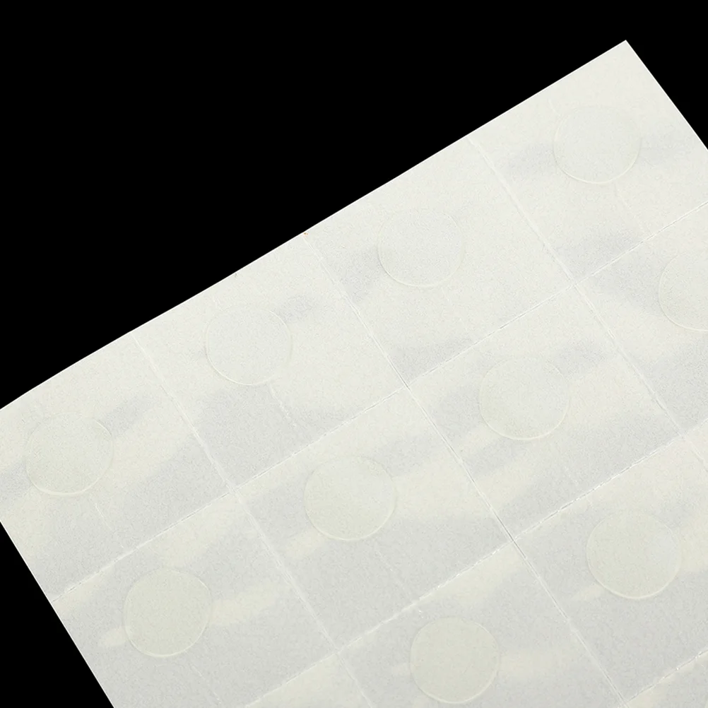 

25 Sheets Clear Double Sided Tape Sticker Transparent Adhesive Dots for Balloons No Trace Craft Notebook