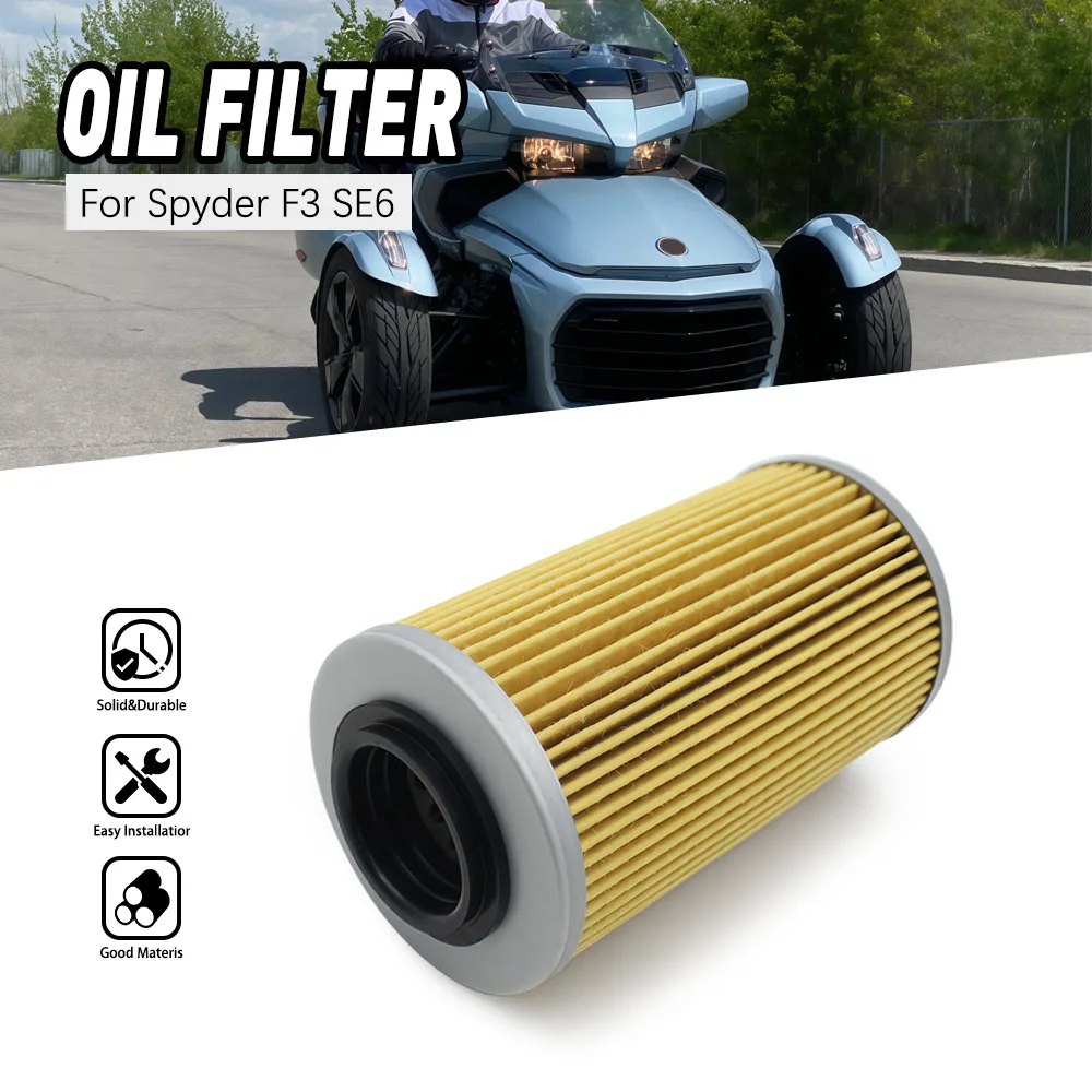 

For Can-Am Spyder F3 SE6 Limited 10th Anniversary 2018 Oil Filter Kit Motorcycle Accessories