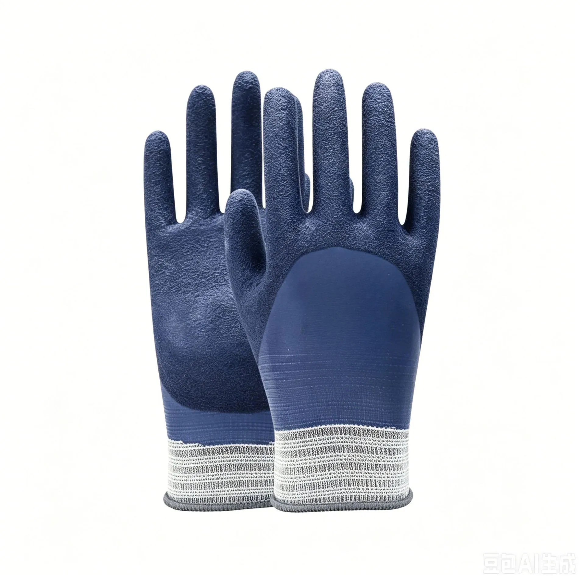 Synthetic Rubber Electrical Safety Gloves Rated to 1000V with Visibility Enhancement for Low Light Environments