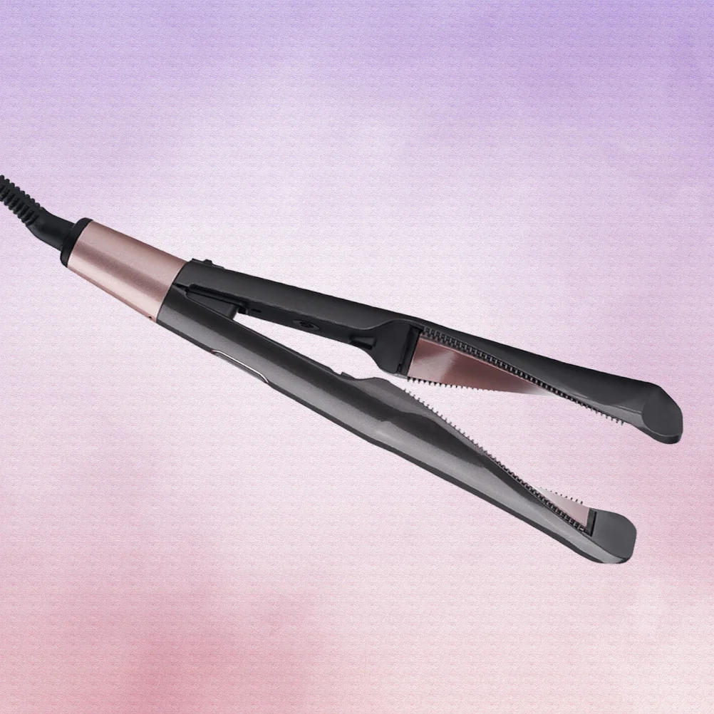 

2 In 1 Straightener Curler Ceramic Electric Flat Iron Styling Tool Adjustable Temperature 360° Swivel Cord Frizz Control