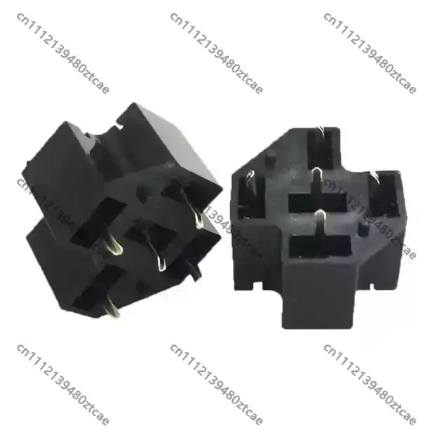 PCB Soldering Socket 6.3 Terminal 40A Automotive Relay PCB Socket For Car Relay