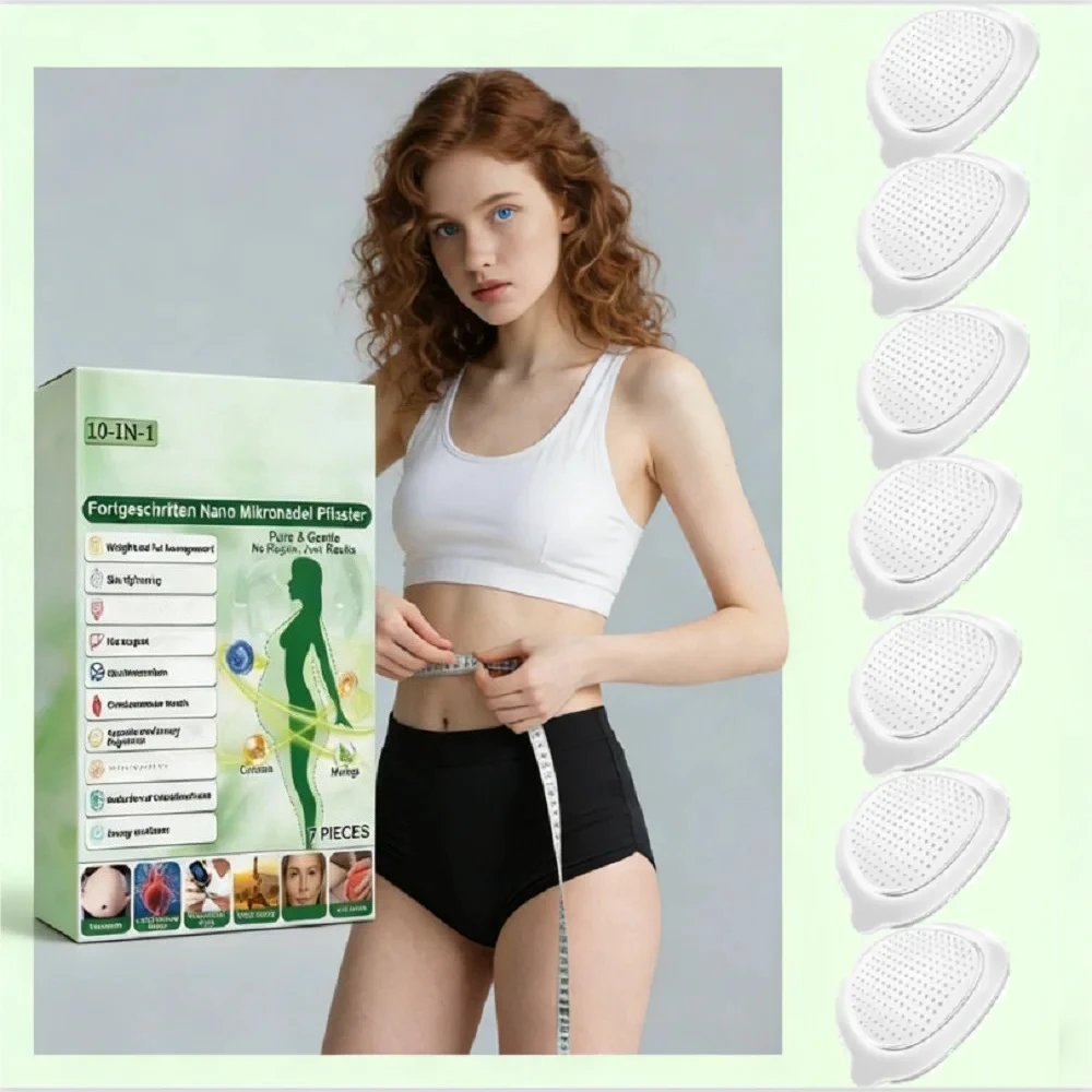 2026 Newest Nano Microneedle Body Patch - Natural Ingredients, Figure Line Shaping, Weight Loss Sticker For Women Men Daily Care