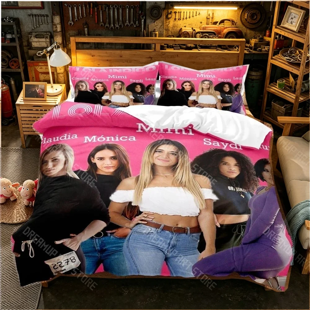 3D Printed Lola Fashion Indigo Singer Bedding Set for Boys Girls Duvet Cover Pillowcase Twin Queen King Full Single Double Sizes