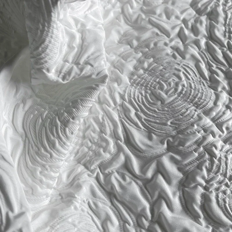 

Необычная рельефная жаккардовая ткань для платья Ханфу Куртка Модная одежда Дизайнерская ткань Diy Шитье по метрам Материал оптом