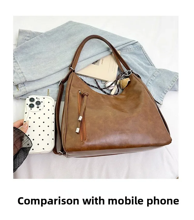 Multifunktionale Damen-Tragetasche für den täglichen Gebrauch, Umhängetasche, Crossbody-Tasche, modisch, vielseitig, neuer Stil 2026, Bolso Mujer Handtasche – Detail 4